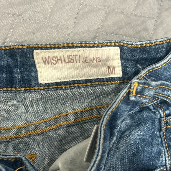 Wishlist size medium denim shorts with lace - Picture 2 of 3